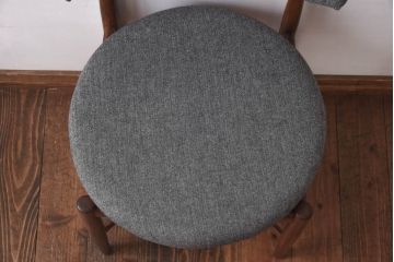 アンティーク家具　G-PLAN(ジープラン)　Fresco(フレスコ)　落ち着いた印象のサーキュラーチェア(ダイニングチェア、椅子)(3)(R-030336)
