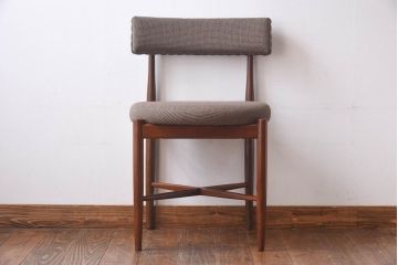 ヴィンテージ家具　北欧ビンテージ　G-PLAN(ジープラン)　Fresco(フレスコ)　サーキュラーチェア(ダイニングチェア、椅子)(R-030337)