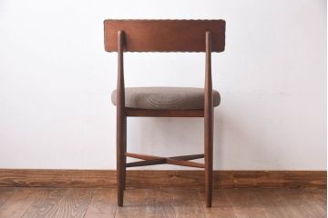 ヴィンテージ家具　北欧ビンテージ　G-PLAN(ジープラン)　Fresco(フレスコ)　サーキュラーチェア(ダイニングチェア、椅子)(R-030337)