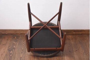 ヴィンテージ家具　北欧ビンテージ　G-PLAN(ジープラン)　Fresco(フレスコ)　サーキュラーチェア(ダイニングチェア、椅子)(R-030337)