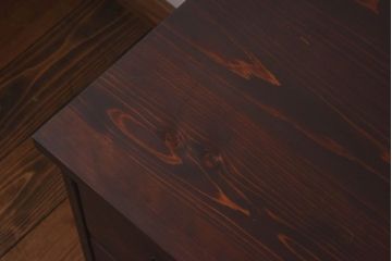 レトロ家具　レトロ　桐材製　味のある雰囲気が魅力の箪笥ローボード(チェスト、衣装箪笥)(R-030345)