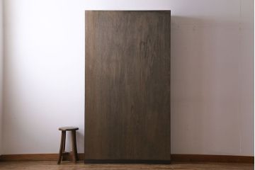 ヴィンテージ家具　ビンテージ 永田良介商店 深い色合いが上品な特注品のブックケース(本棚、オープンラック、飾り棚、収納棚)(1)(R-030352)