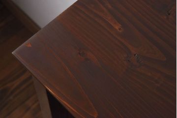 アンティーク家具　大正期　リメイク　古い木の味わいある質感が魅力の収納棚(戸棚、キャビネット、引き出し)(R-030356)