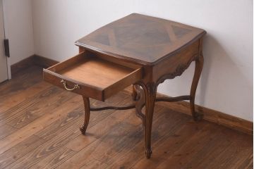 アンティーク雑貨 中古 DREXEL HERITAGE(ドレクセルヘリテイジ) old continent(オールドコンチネント) ランプテーブル(サイドテーブル)(定価約41万8千円)(R-030360)