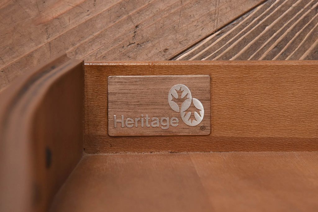 アンティーク雑貨 中古 DREXEL HERITAGE(ドレクセルヘリテイジ) old continent(オールドコンチネント) ランプテーブル(サイドテーブル)(定価約41万8千円)(R-030360)