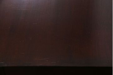 中古　松本民芸家具　リメイク　落ち着いた雰囲気が上品な脚付きローチェスト(引き出し、リビングボード)(R-030368)