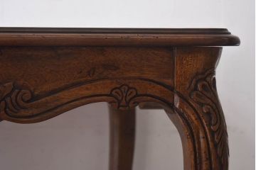 中古　DREXEL HERITAGE(ドレクセルヘリテイジ)　old continent(オールドコンチネント)　高級感漂うサイドテーブル(ランプテーブル)(定価約37万円)(R-030370)