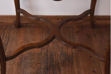 中古　DREXEL HERITAGE(ドレクセルヘリテイジ)　old continent(オールドコンチネント)　高級感漂うサイドテーブル(ランプテーブル)(定価約37万円)(R-030370)