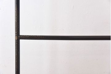 アンティーク雑貨　昭和初期　植物と蝶の絵があしらわれた二つ折り衣桁(着物掛け)(R-030401)