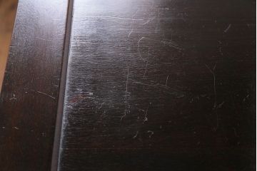 中古　松本民芸家具　530型　和の雰囲気が魅力的な茶タンス(茶箪笥、飾り棚)(定価約36万3千円)(R-030402)