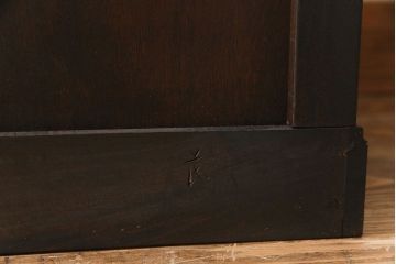 中古　松本民芸家具　530型　和の雰囲気が魅力的な茶タンス(茶箪笥、飾り棚)(定価約36万3千円)(R-030402)