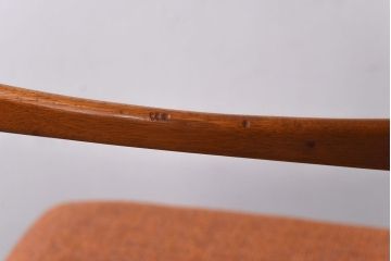 ヴィンテージ家具　北欧ビンテージ　温かな色味が魅力のダイニングチェア(ワークチェア)(1)(R-030403)