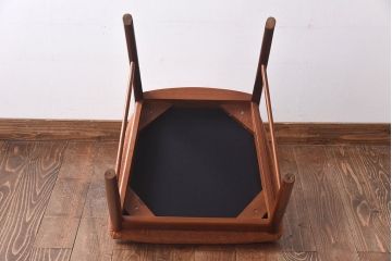 ヴィンテージ家具　北欧ビンテージ　温かな色味が魅力のダイニングチェア(ワークチェア)(1)(R-030403)