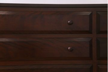 ビンテージ　松本民芸家具　リメイク　品良く仕上げてくれるローチェスト(引き出し、和タンス)(1)(R-030407)