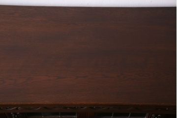 中古　old charm(オールドチャーム) 存在感抜群のカップボード(食器棚、キャビネット)(R-030416)