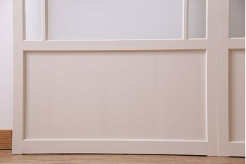 ラフジュ工房オリジナル　優しげで愛らしいカラーの引き戸(建具、ガラス戸)2枚セット