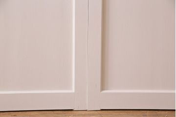 ラフジュ工房オリジナル　優しげで愛らしいカラーの引き戸(建具、ガラス戸)2枚セット