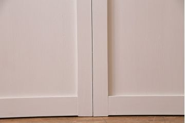 ラフジュ工房オリジナル　優しげで愛らしいカラーの引き戸(建具、ガラス戸)2枚セット