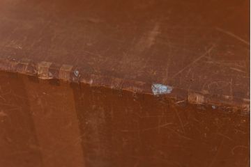 アンティーク雑貨　昭和レトロ　大きな積み木セット【三角形・大/2ヶ組】(飾り台、花台、ディスプレイ雑貨)