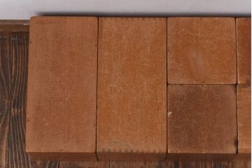 アンティーク雑貨　昭和レトロ　大きな積み木セット【四角形/6ヶ組】(飾り台、花台、ディスプレイ雑貨)