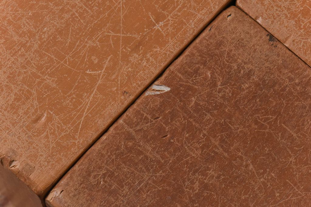 アンティーク雑貨　昭和レトロ　大きな積み木セット【四角形/6ヶ組】(飾り台、花台、ディスプレイ雑貨)