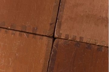 アンティーク雑貨　昭和レトロ　大きな積み木セット【長方形/4ヶ組】(飾り台、花台、ディスプレイ雑貨)