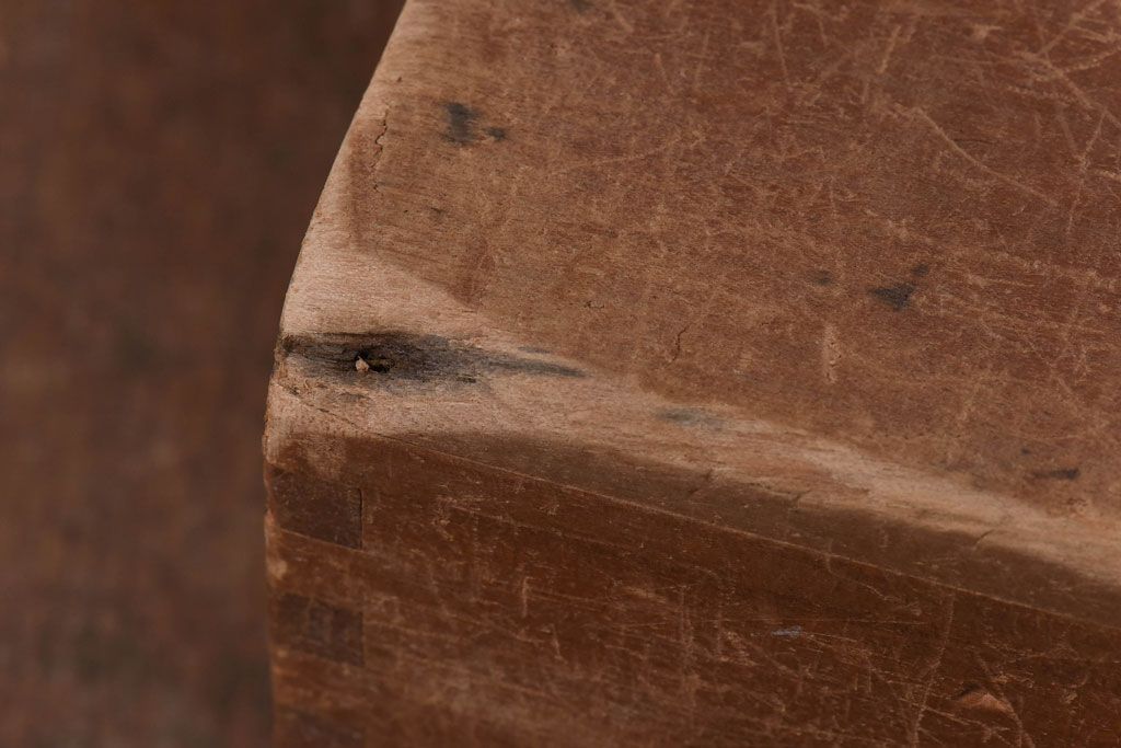 アンティーク雑貨　昭和レトロ　大きな積み木セット【長方形/4ヶ組】(飾り台、花台、ディスプレイ雑貨)