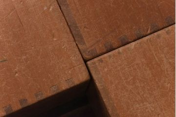 アンティーク雑貨　昭和レトロ　大きな積み木セット【マルチ/9ヶ組】(飾り台、花台、ディスプレイ雑貨)