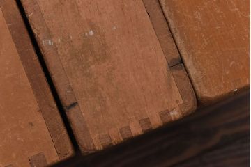 アンティーク雑貨　昭和レトロ　昭和レトロ　大きな積み木セット【四角形/9ヶ組】(飾り台、花台、ディスプレイ雑貨)