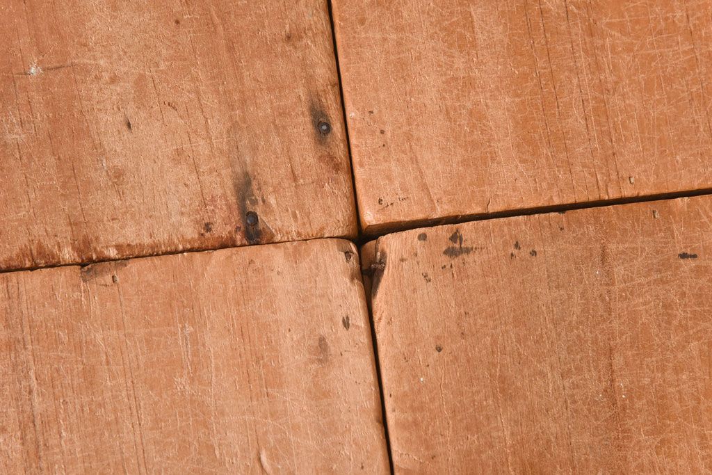 アンティーク雑貨　昭和レトロ　大きな積み木セット【うすい長方形/9ヶ組】(飾り台、花台、ディスプレイ雑貨)