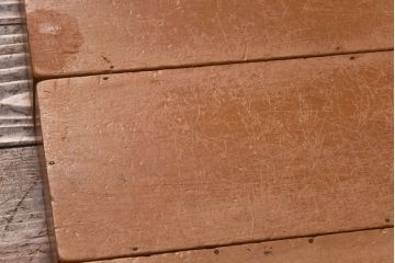 アンティーク雑貨　昭和レトロ　大きな積み木セット【うすい長方形/9ヶ組】(飾り台、花台、ディスプレイ雑貨)