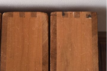 アンティーク雑貨　昭和レトロ　大きな積み木セット【うすい長方形/9ヶ組】(飾り台、花台、ディスプレイ雑貨)