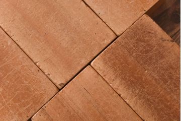 アンティーク雑貨　昭和レトロ　大きな積み木セット【四角形/8ヶ組】(飾り台、花台、ディスプレイ雑貨)