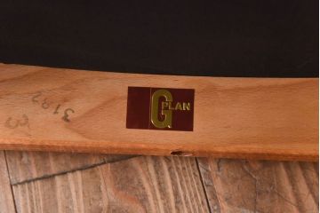 北欧家具　G-PLAN(ジープラン)　チーク材の温もり溢れるビンテージダイニングチェア(椅子)(R-030433)