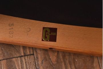 北欧家具　G-PLAN(ジープラン)　チーク材の温もり溢れるビンテージダイニングチェア(椅子)(1)(R-030434)