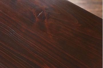 アンティーク家具　和モダン　ケヤキ材　葉ガラスが上品さを漂わせるタンスローボード(収納棚、リビングボード)(R-030442)