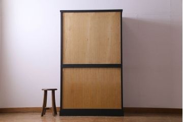 民芸家具　ケヤキ材　作りの良さが窺える上質な重ねの和タンス(整理箪笥、引き出し)(R-030448)