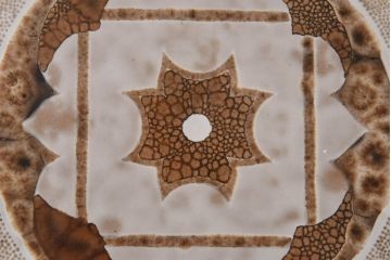 ヴィンテージ家具　北欧ビンテージ　G-PLAN(ジープラン)　チーク材　タイル天板がおしゃれなサイドテーブル(センターテーブル、コーヒーテーブル)(R-030450)