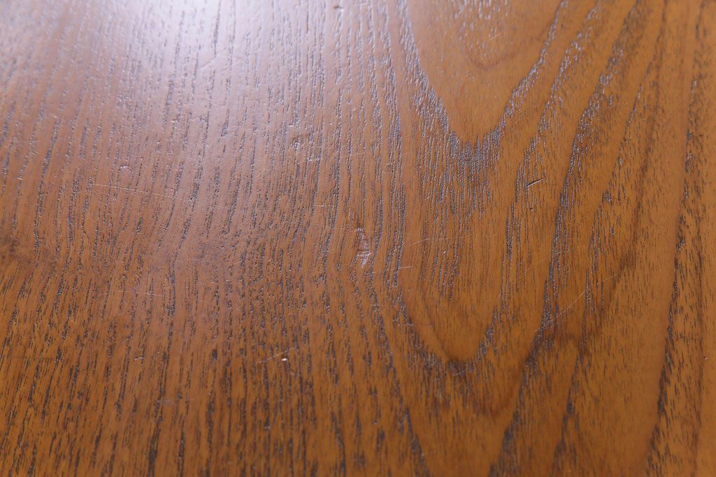 ヴィンテージ家具　北欧ビンテージ　G-PLAN(ジープラン)　ガラストップが格好良いレクタングルテーブル(センターテーブル、ローテーブル)(R-030468)