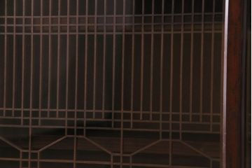 ラフジュオリジナル　組子引き戸　上質な和の雰囲気漂うリメイクローボード(収納棚)