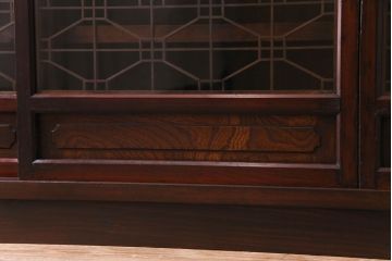 ラフジュオリジナル　組子引き戸　上質な和の雰囲気漂うリメイクローボード(収納棚)