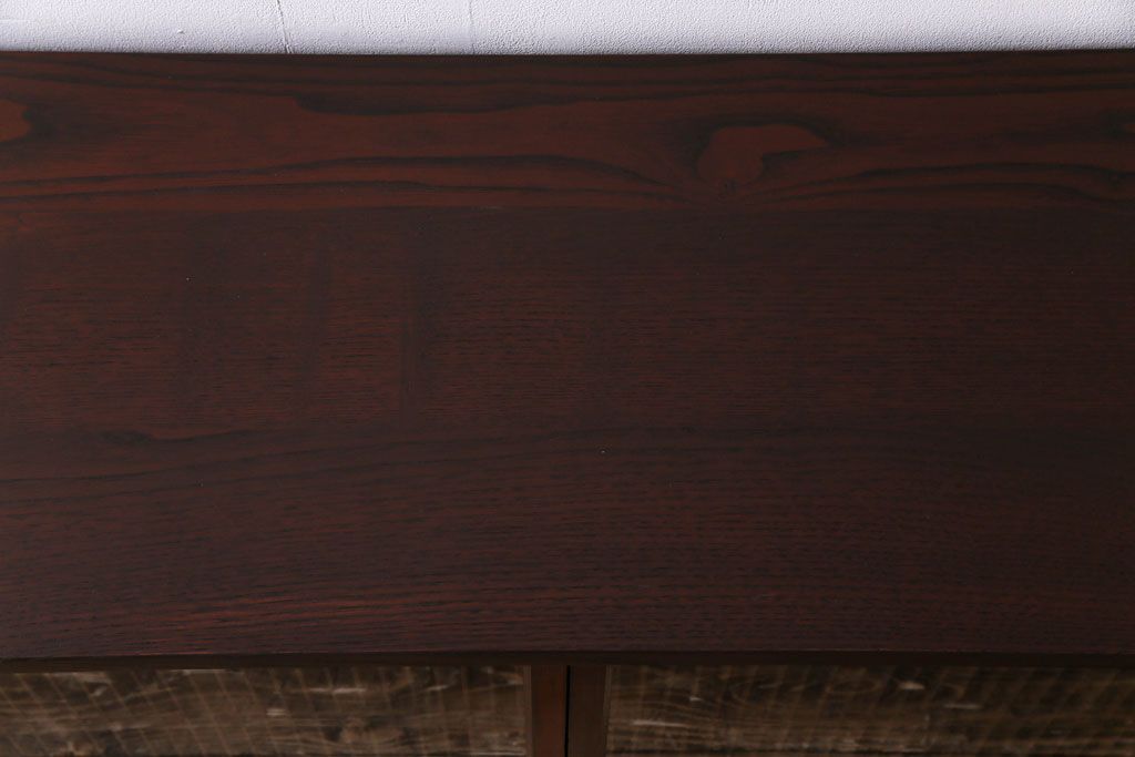 ラフジュ工房オリジナル　古い組子の引き戸を活かしリメイクしたローボード(収納棚、陳列棚、キッチンボード)(R-030471)