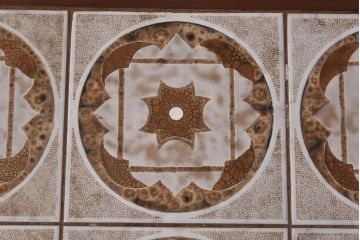 ヴィンテージ家具　北欧ビンテージ　G-PLAN(ジープラン)　チーク材　タイル天板がおしゃれなセンターテーブル(サイドテーブル、コーヒーテーブル)(R-030474)