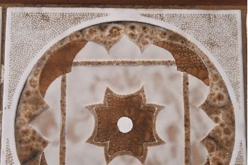 ヴィンテージ家具　北欧ビンテージ　G-PLAN(ジープラン)　チーク材　タイル天板がおしゃれなセンターテーブル(サイドテーブル、コーヒーテーブル)(R-030474)