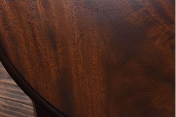 アンティーク家具　イギリスアンティーク　激レア　ウォールナット材　珍しいデザインがおしゃれなネストテーブル(センターテーブル)(R-030476)