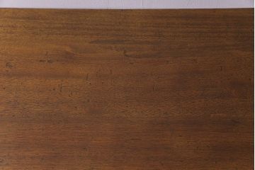 昭和レトロ　リメイク　懐かしさ感じる素朴な佇まいの作業テーブル(作業台、ダイニングテーブル)(2)