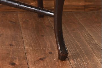 【H様ご成約済】フランスアンティーク　ウォールナット材　象嵌入りの上品なコーナーチェア(椅子)