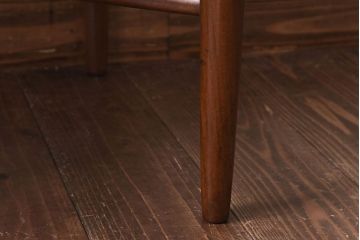 【E様ご成約品】G-PLAN(ジープラン)　Fresco(フレスコ)　赤いファブリックが可愛いサーキュラーチェア(ダイニングチェア、椅子)2脚セット