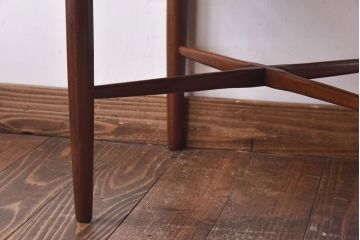 【E様ご成約品】G-PLAN(ジープラン)　Fresco(フレスコ)　赤いファブリックが可愛いサーキュラーチェア(ダイニングチェア、椅子)(2)