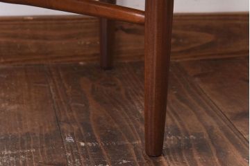 【E様ご成約品】G-PLAN(ジープラン)　Fresco(フレスコ)　赤いファブリックが可愛いサーキュラーチェア(ダイニングチェア、椅子)(2)